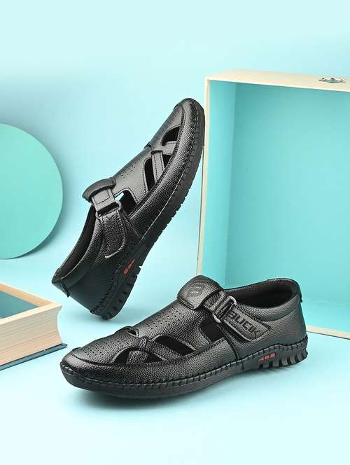 men black fisherman sandal - 21794222 -  Standard Image - 0