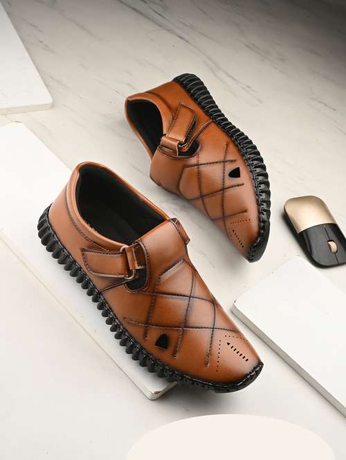 men tan fisherman sandal - 21794230 -  Standard Image - 0