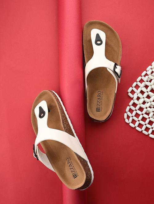 women silver toe separator sandal - 21794266 -  Standard Image - 0