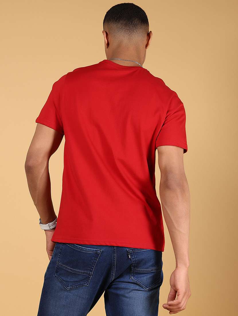 men printed short sleeve regular fit t-shirt - 21794748 -  Standard Image - 2