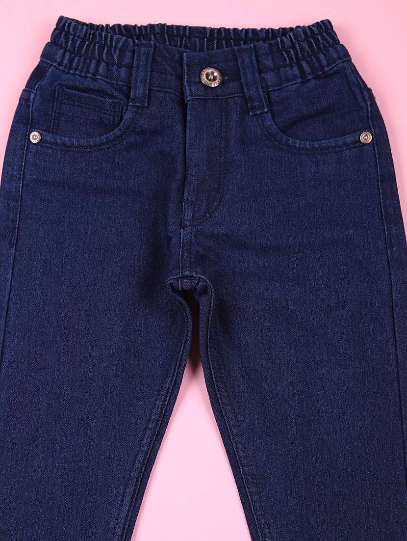 boys solid mid rise slim fit jean - 21794988 -  Standard Image - 2