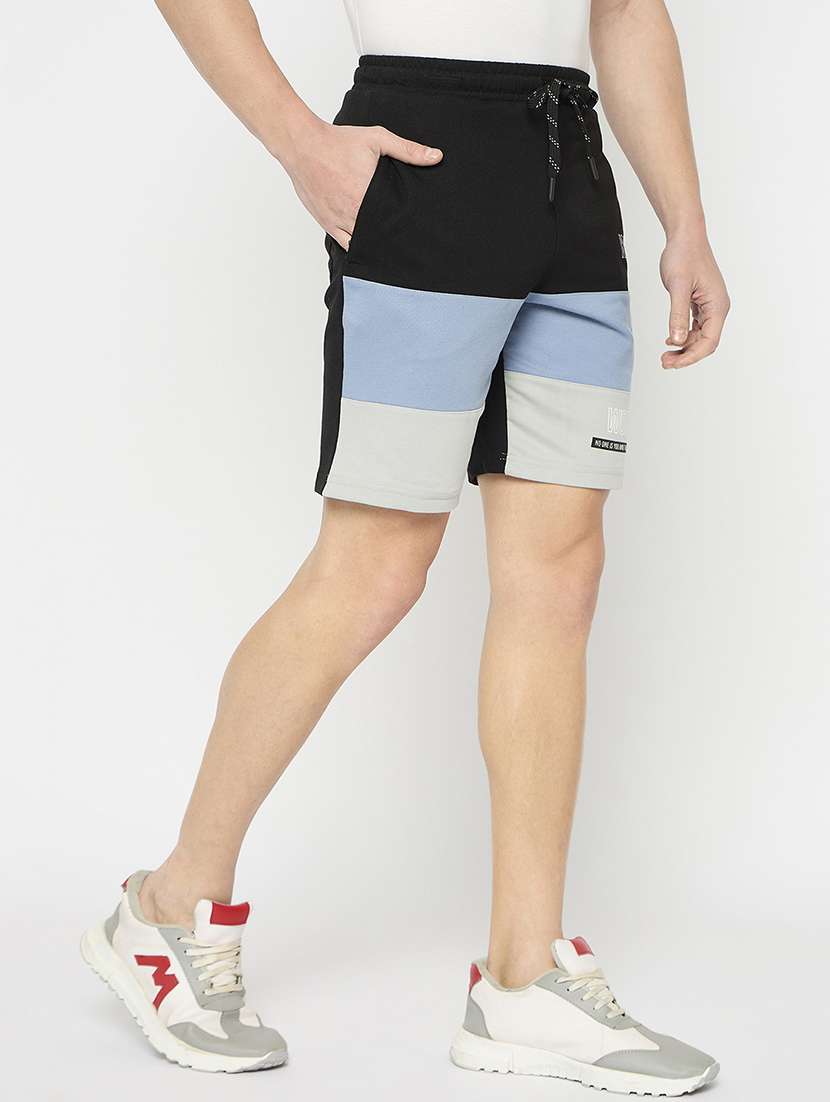 men color blocked mid rise short - 21797009 -  Standard Image - 2