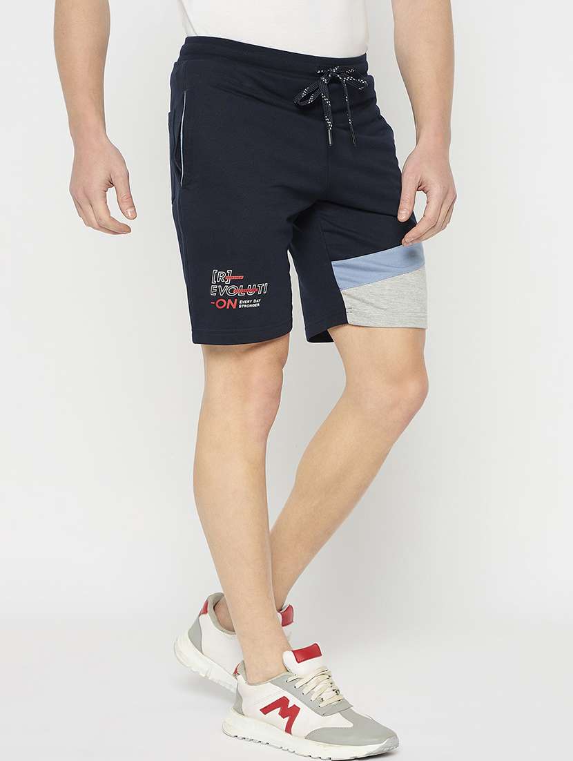 women color blocked mid rise short - 21797012 -  Standard Image - 2