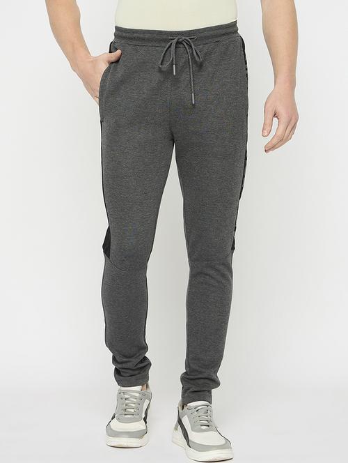 men tapered mid rise full length track pant - 21797019 - Standard Image - 0
