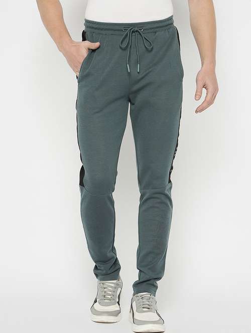 men tapered mid rise full length track pant - 21797020 -  Standard Image - 0