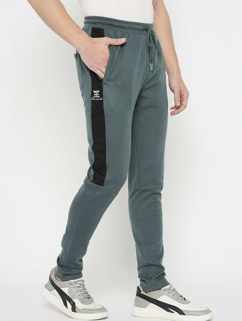 men tapered mid rise full length track pant - 21797020 -  Standard Image - 2