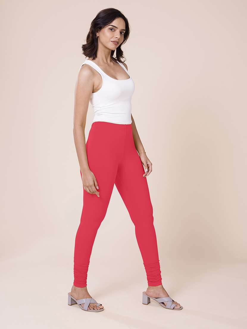 women solid full length leggings - 21797781 -  Standard Image - 2