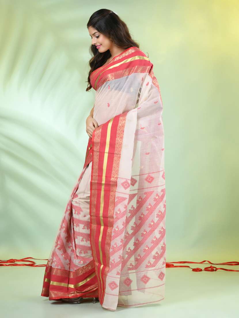 women self design handloom saree - 21839461 - Standard Image - 2