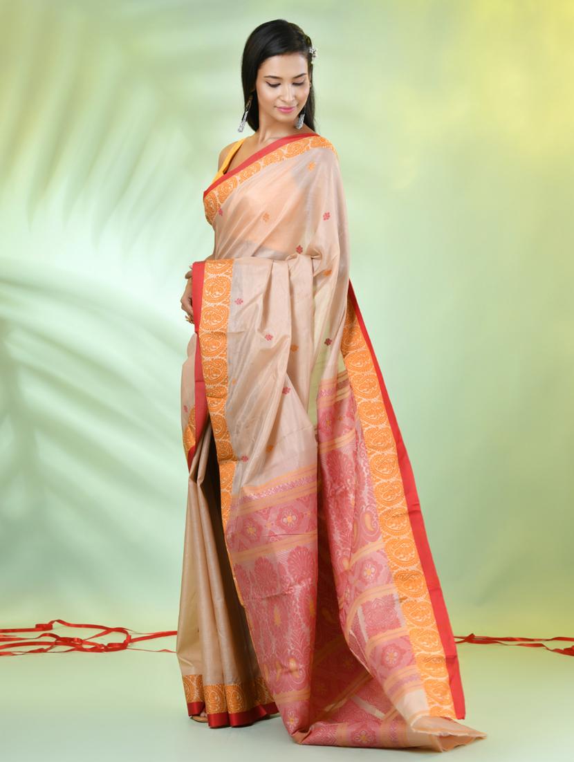 women self design tussar silk saree - 21839502 - Standard Image - 2
