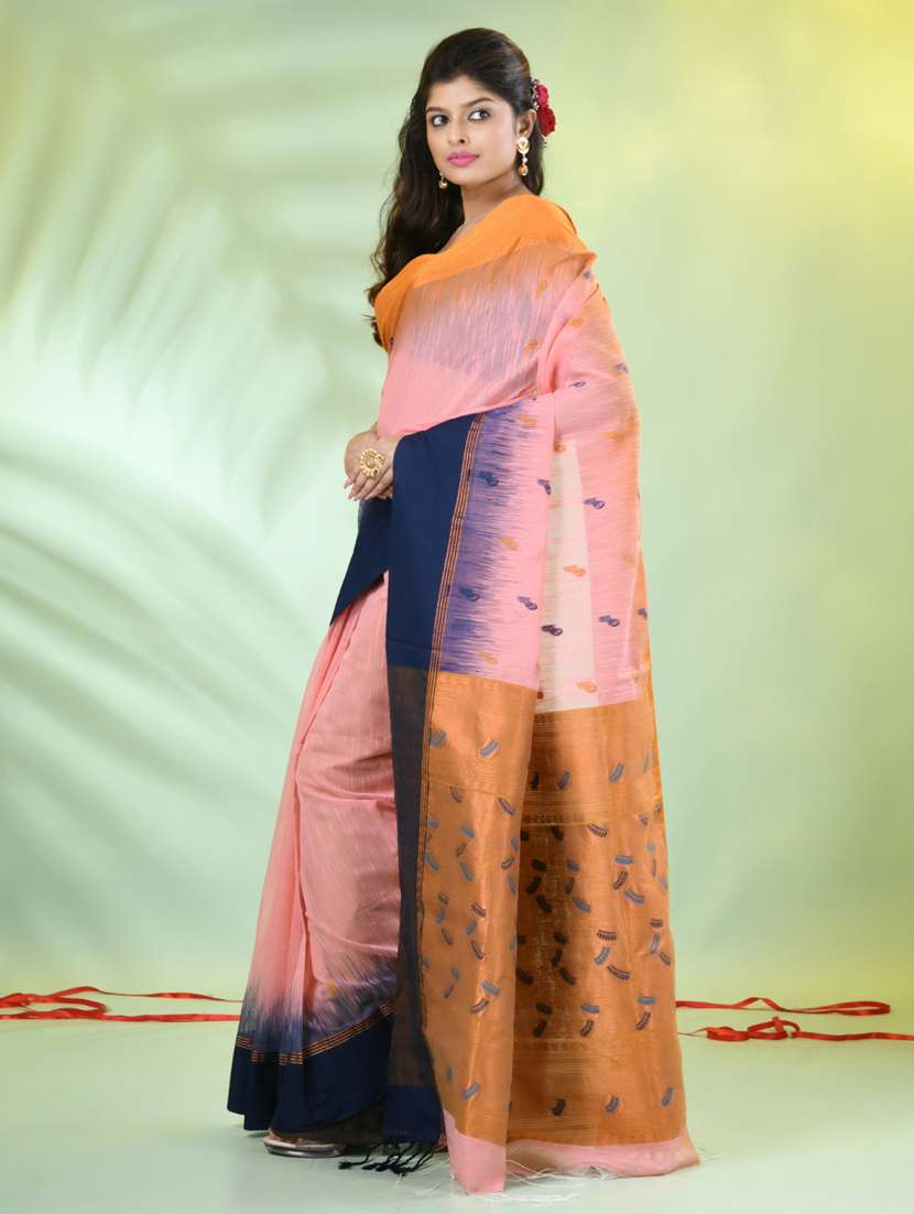 women self design handloom saree with blouse - 21839528 -  Standard Image - 2