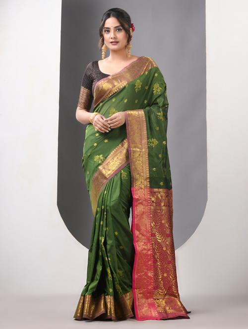 women self design bordered saree with blouse - 21839601 -  Standard Image - 0