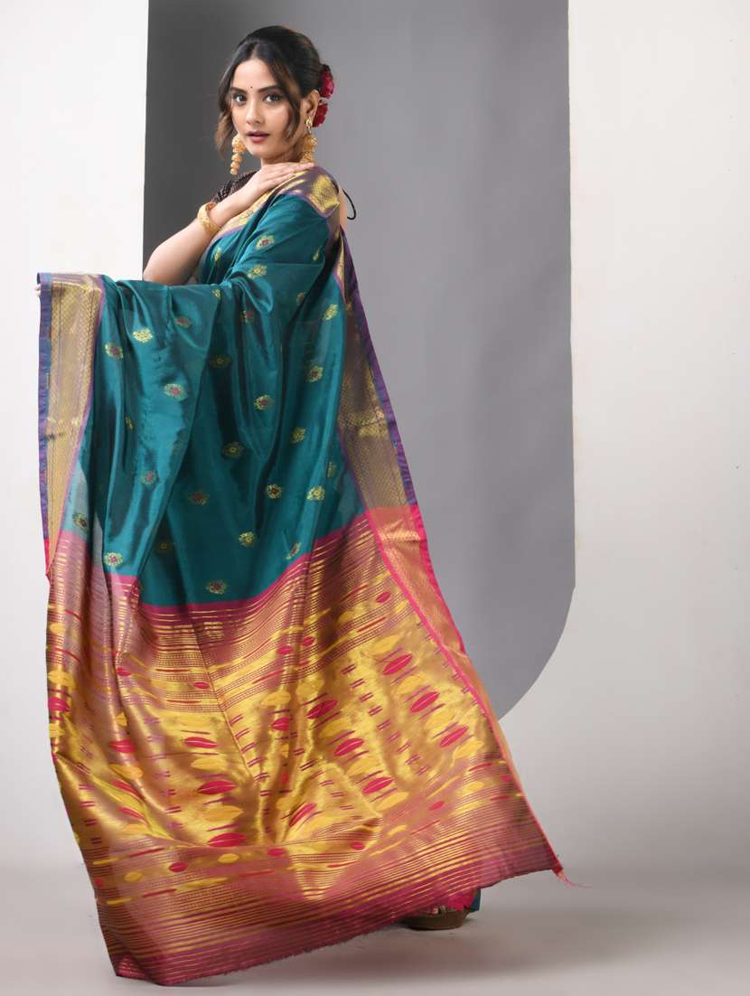 women self design paithani saree with blouse - 21839620 -  Standard Image - 2