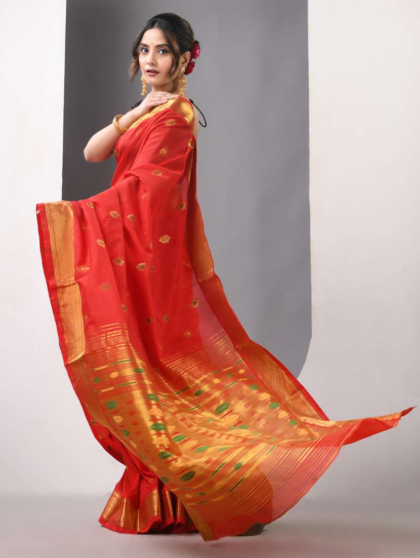 women self design paithani saree with blouse - 21839625 -  Standard Image - 2