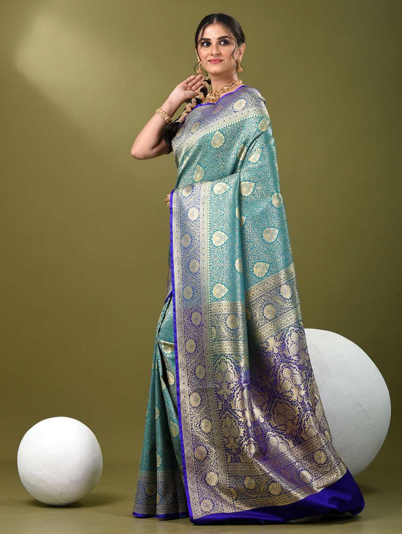 women self design banarasi saree with blouse - 21839719 -  Standard Image - 2
