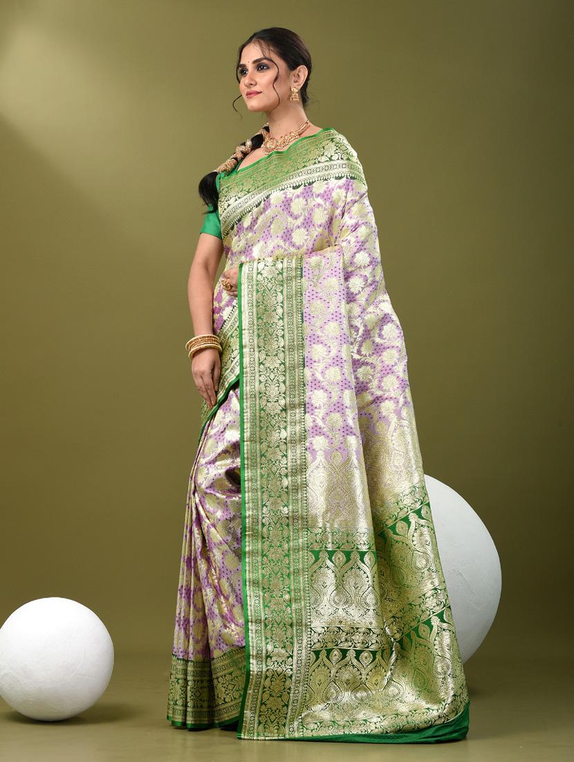 women self design banarasi saree with blouse - 21839735 - Standard Image - 2