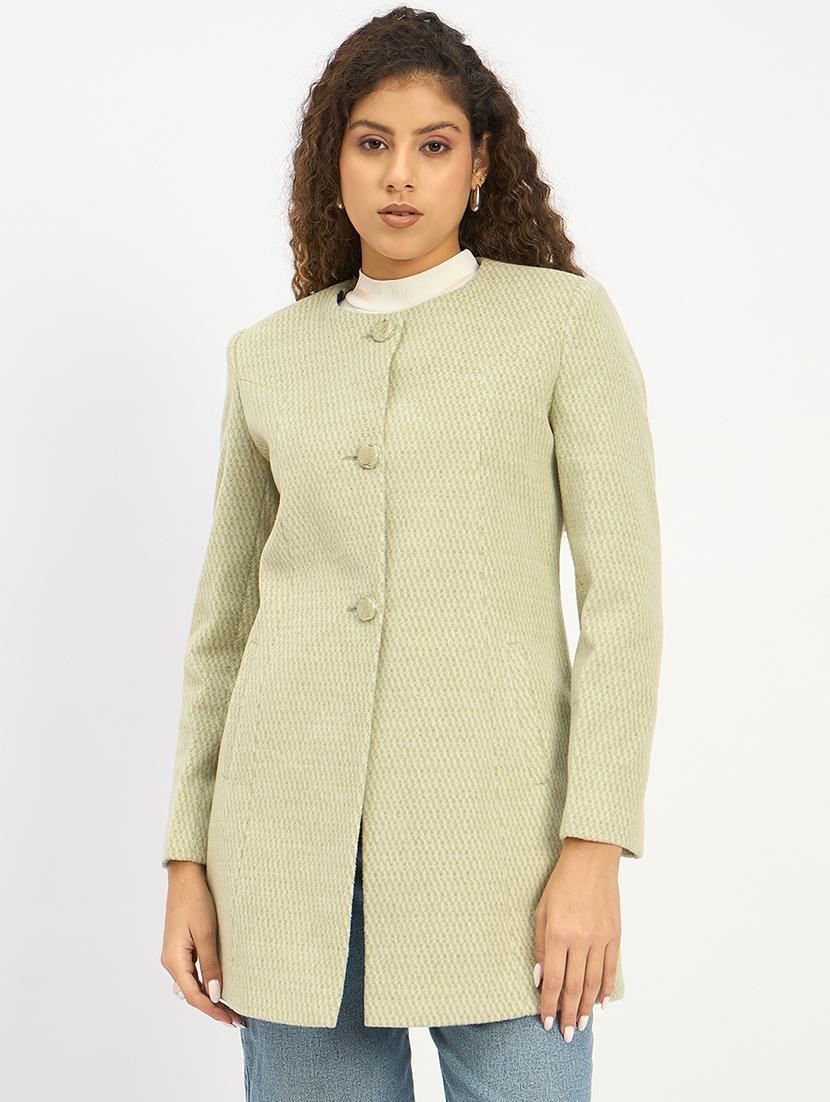women self designed long sleeves coatigan - 21839900 -  Zoom Image - 0