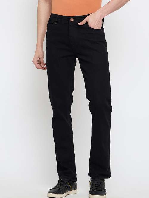 men solid mid rise slim fit jean - 21840065 -  Standard Image - 0
