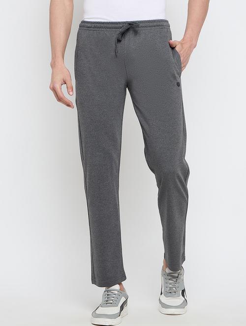 men mid rise full length track pant - 21840086 -  Standard Image - 0