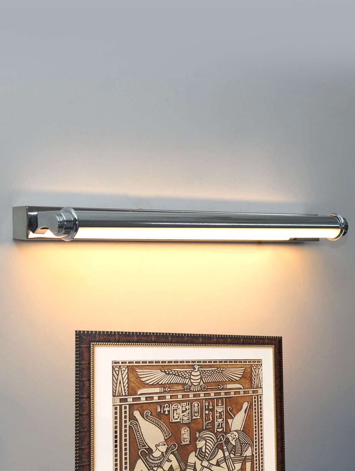 elegant led picture light chrome finish