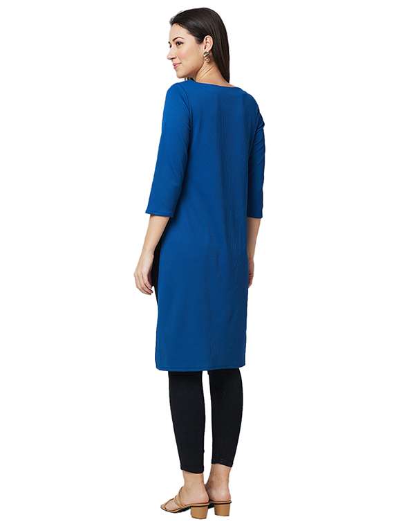 women solid boat neck high-low top - 21840261 -  Standard Image - 2