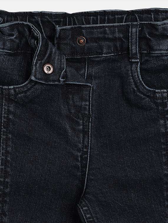 girls blue denim plain jean - 21841005 -  Standard Image - 2