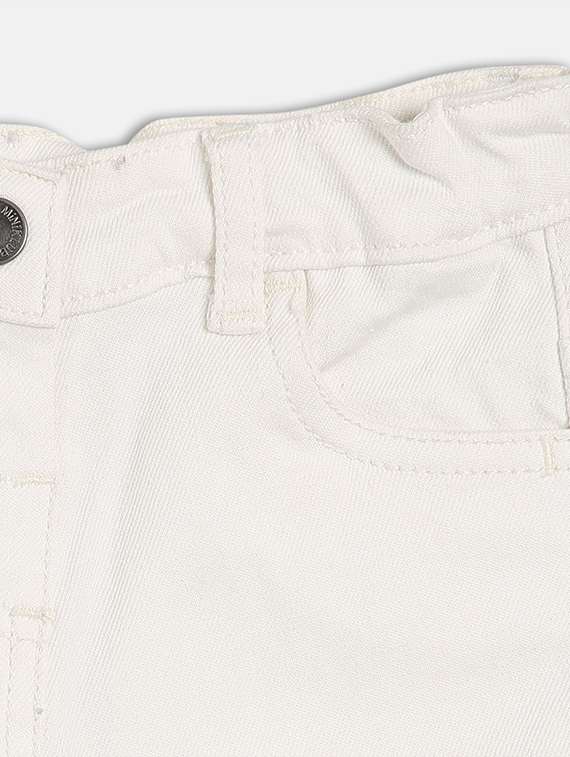 girls white denim plain jean - 21841006 -  Standard Image - 2