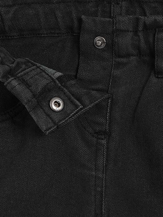 kids solid mid rise denim shorts  - 21841146 -  Standard Image - 2