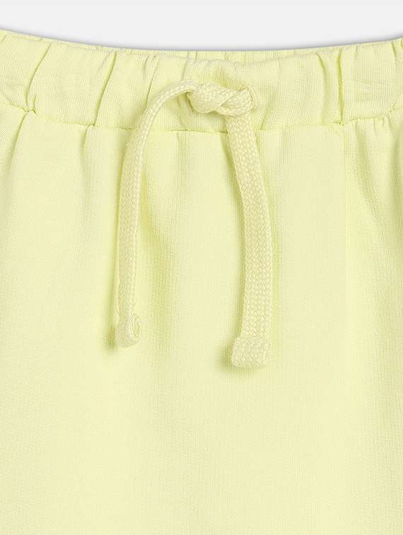 girls yellow mid rise casual jogger - 21841205 -  Standard Image - 2