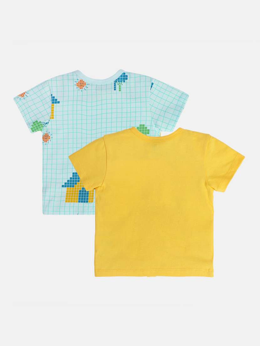 boys pack of 2 printed t-shirt - 21841263 -  Standard Image - 2