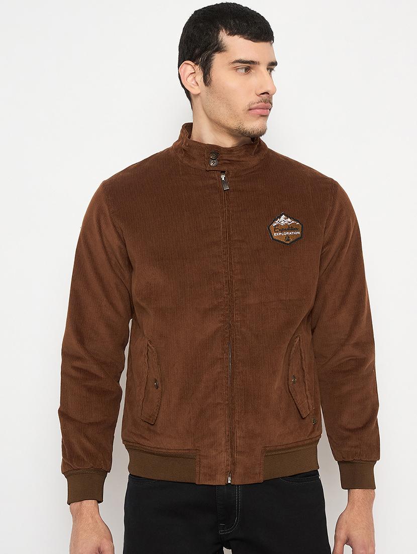 men solid long sleeve casual jacket - 21841405 - Zoom Image - 0