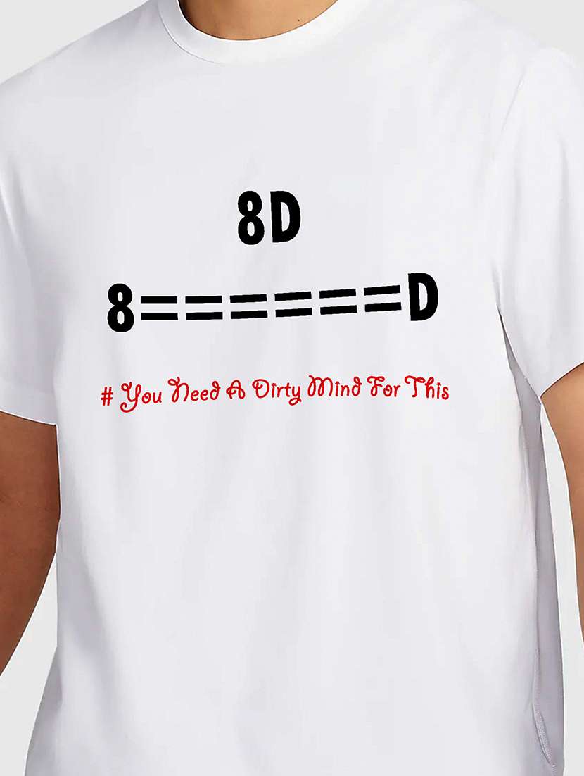 men white round neck regular fit t-shirt - 21841582 -  Standard Image - 2