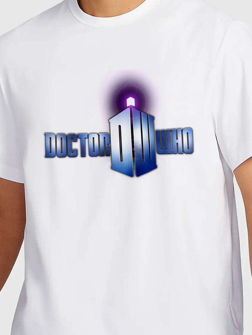 men white round neck regular fit t-shirt - 21841585 -  Standard Image - 2