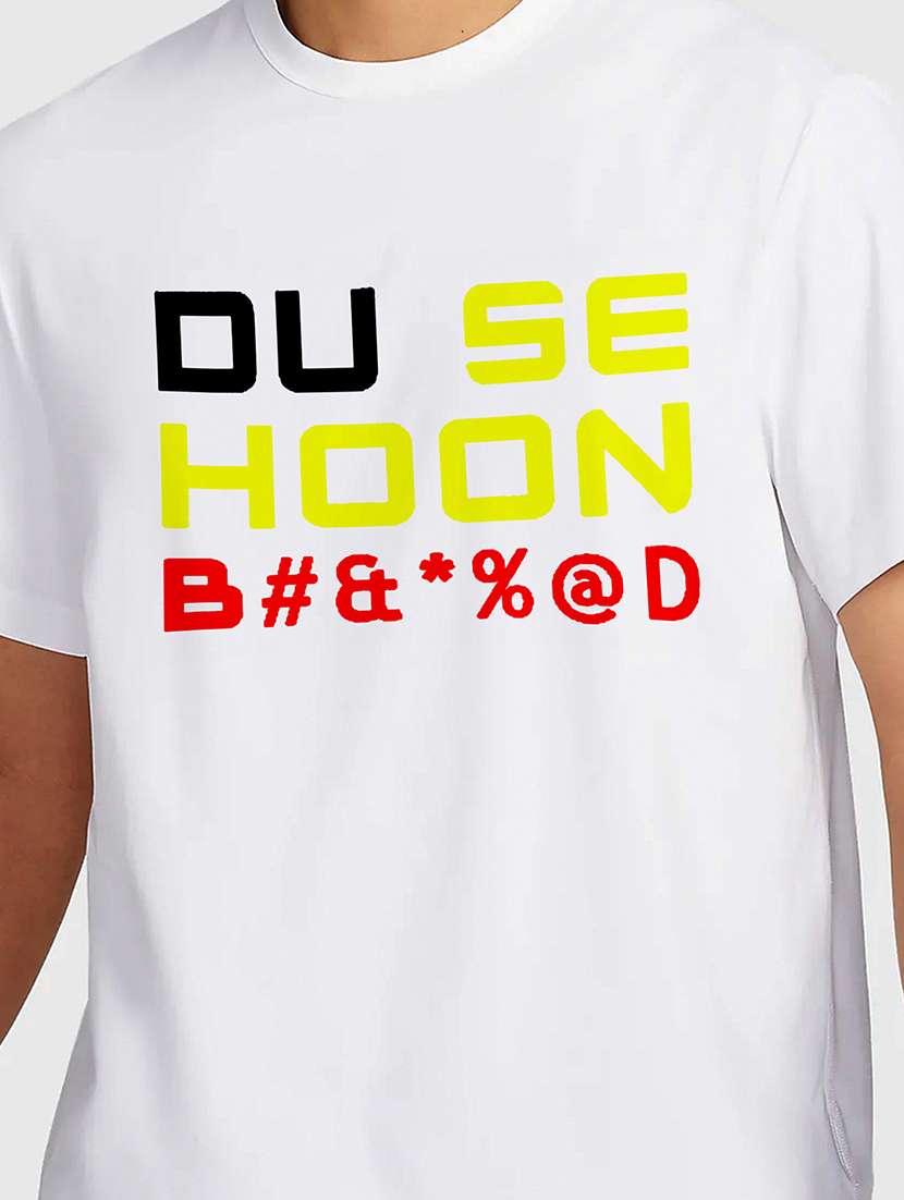 men white round neck regular fit t-shirt - 21841595 -  Standard Image - 2