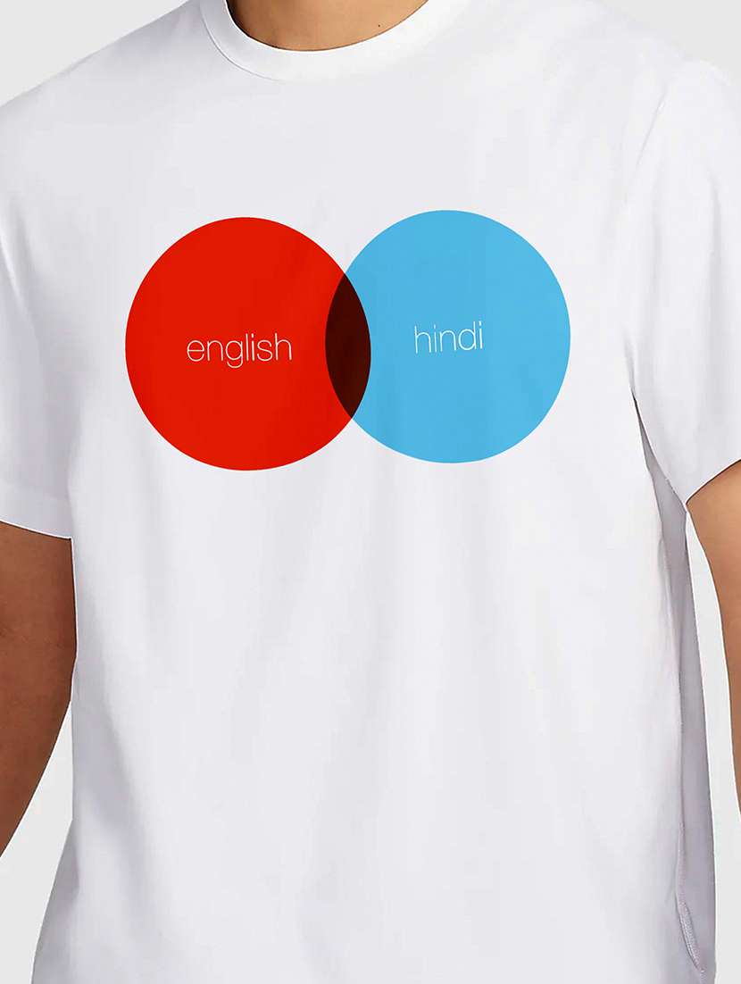 men white round neck regular fit t-shirt - 21841601 -  Standard Image - 2