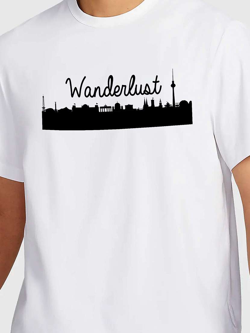 men white round neck regular fit t-shirt - 21841610 -  Standard Image - 2