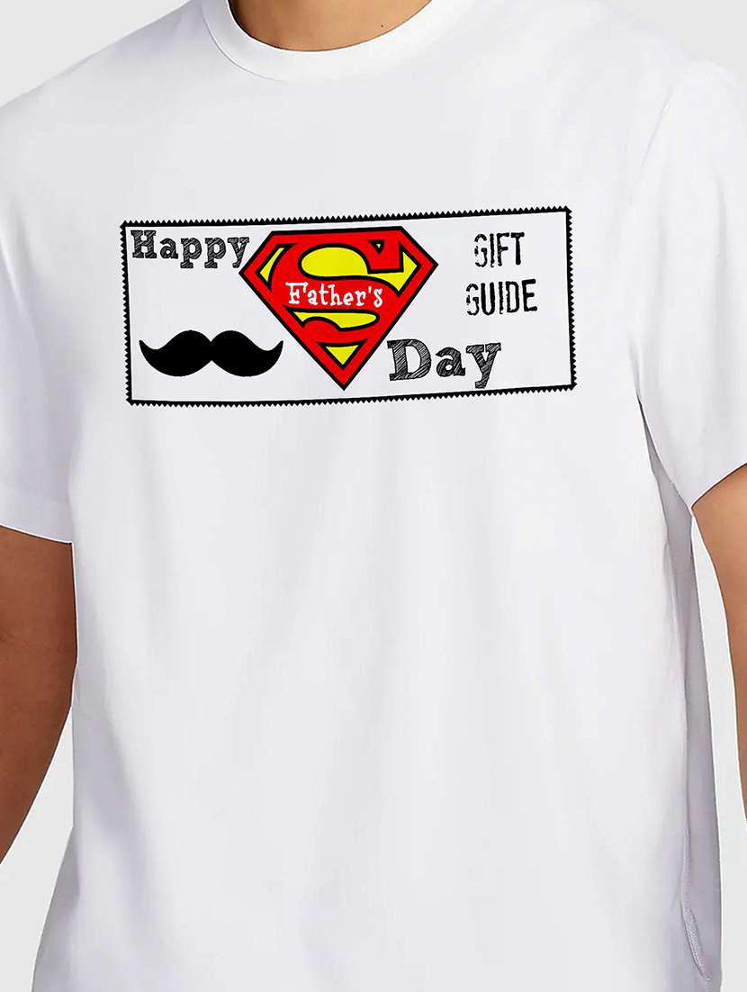 men white round neck regular fit t-shirt - 21841617 -  Standard Image - 2