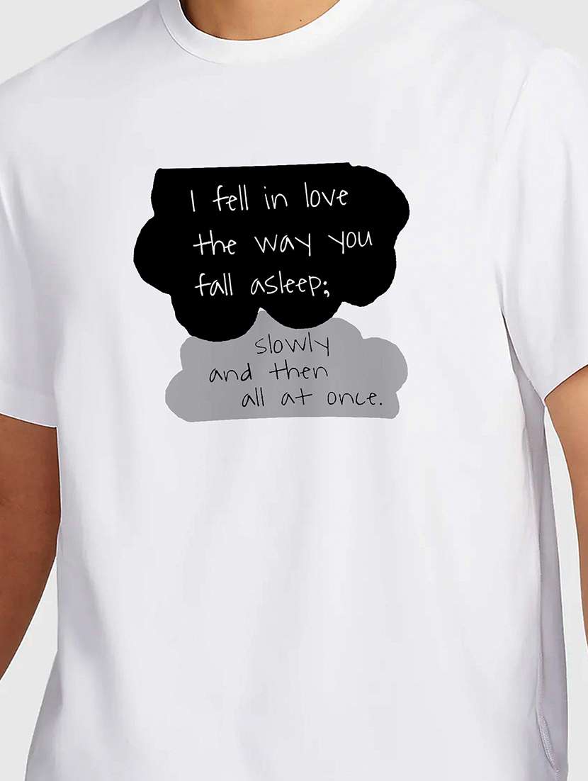 men white round neck regular fit t-shirt - 21841621 - Standard Image - 2