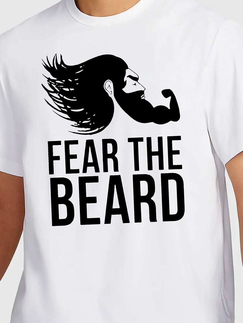 men white round neck regular fit t-shirt - 21841622 -  Standard Image - 2