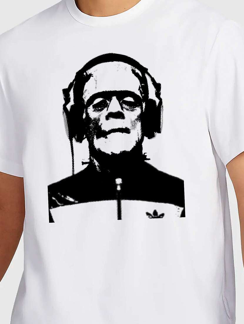 men white round neck regular fit t-shirt - 21841641 - Standard Image - 2