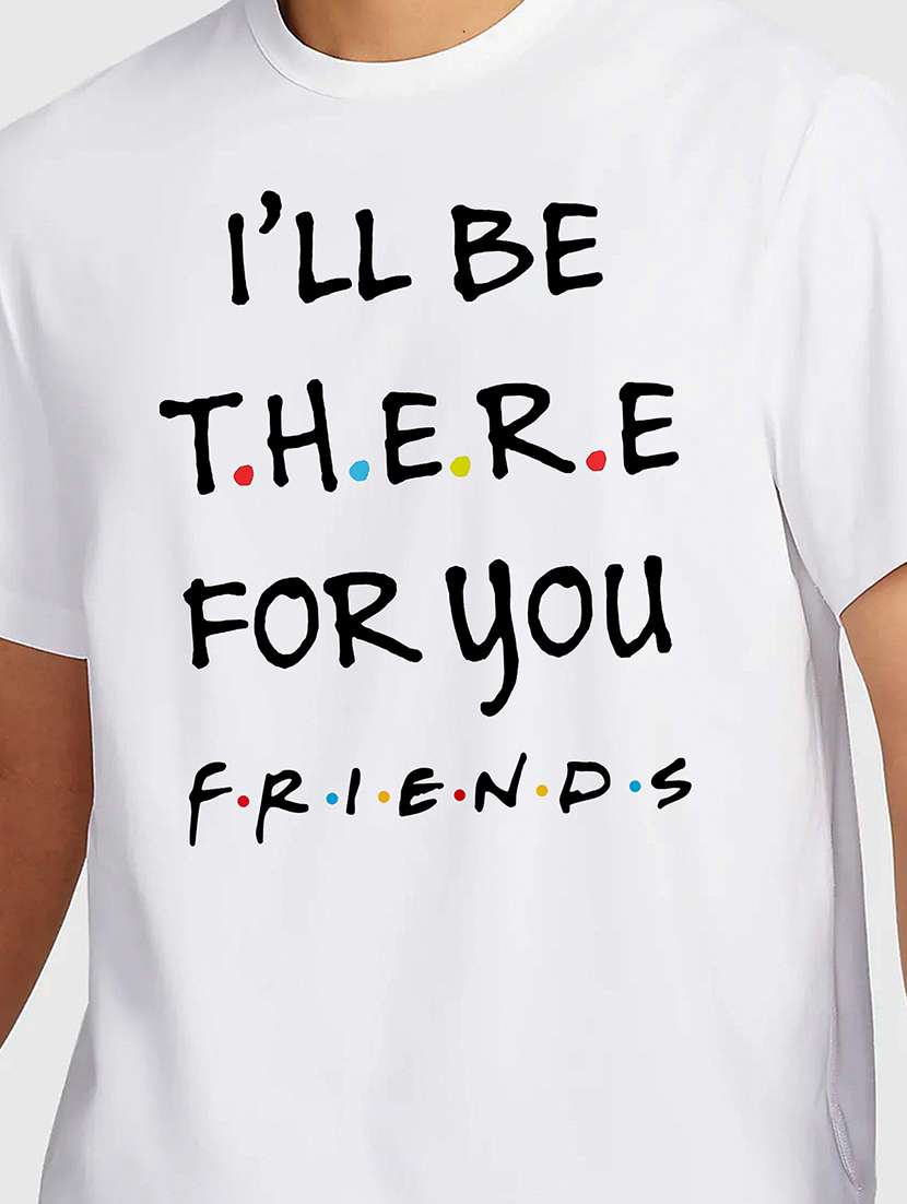 men white round neck regular fit t-shirt - 21841664 - Standard Image - 2