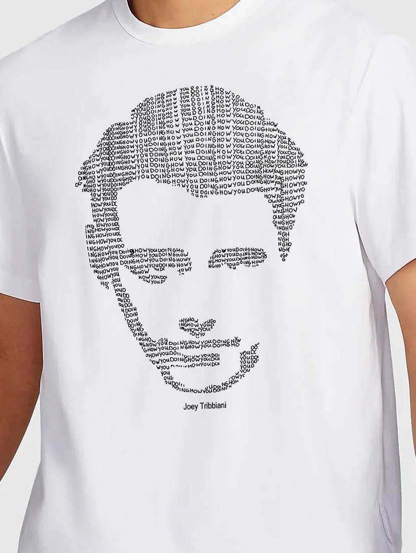 men white round neck regular fit t-shirt - 21841667 -  Standard Image - 2