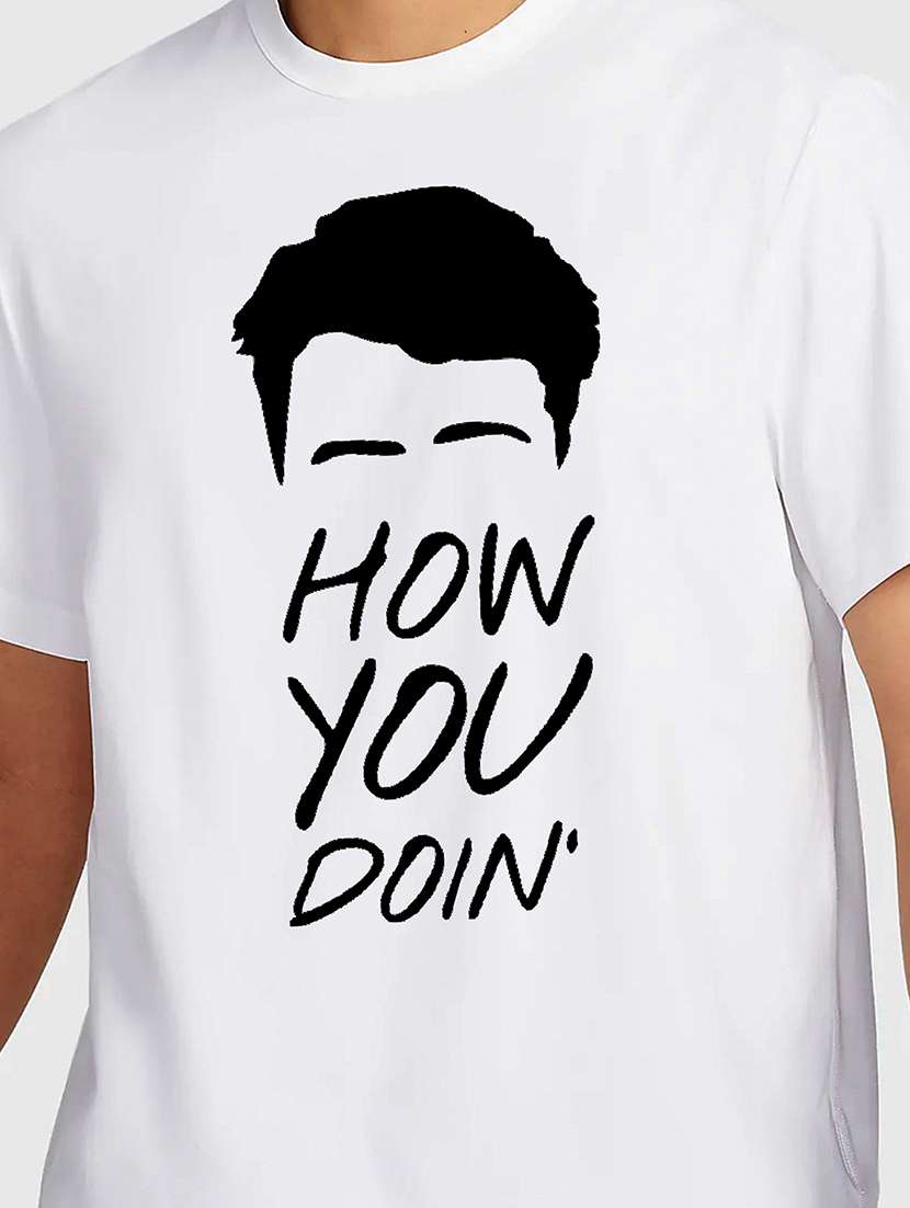 men white round neck regular fit t-shirt - 21841668 -  Standard Image - 2