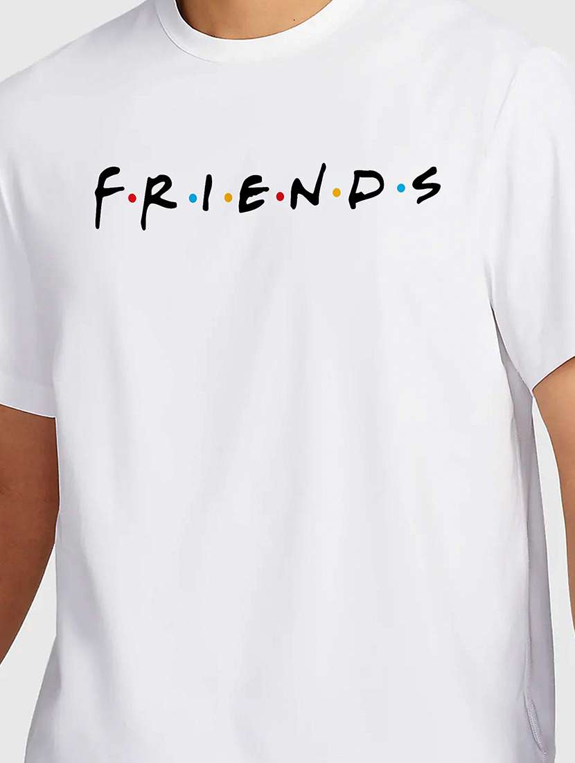 men white round neck regular fit t-shirt - 21841673 -  Standard Image - 2