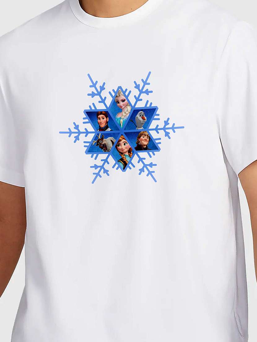 men white round neck regular fit t-shirt - 21841685 -  Standard Image - 2