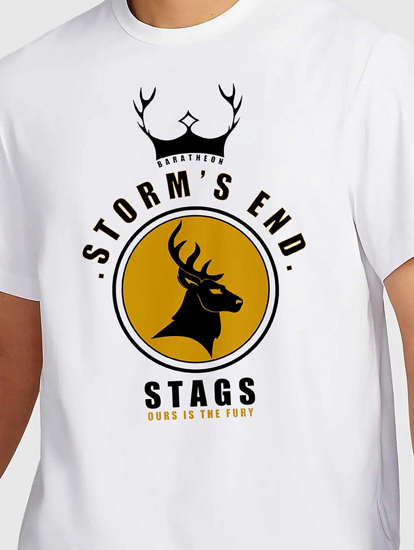 men white round neck regular fit t-shirt - 21841690 - Standard Image - 2