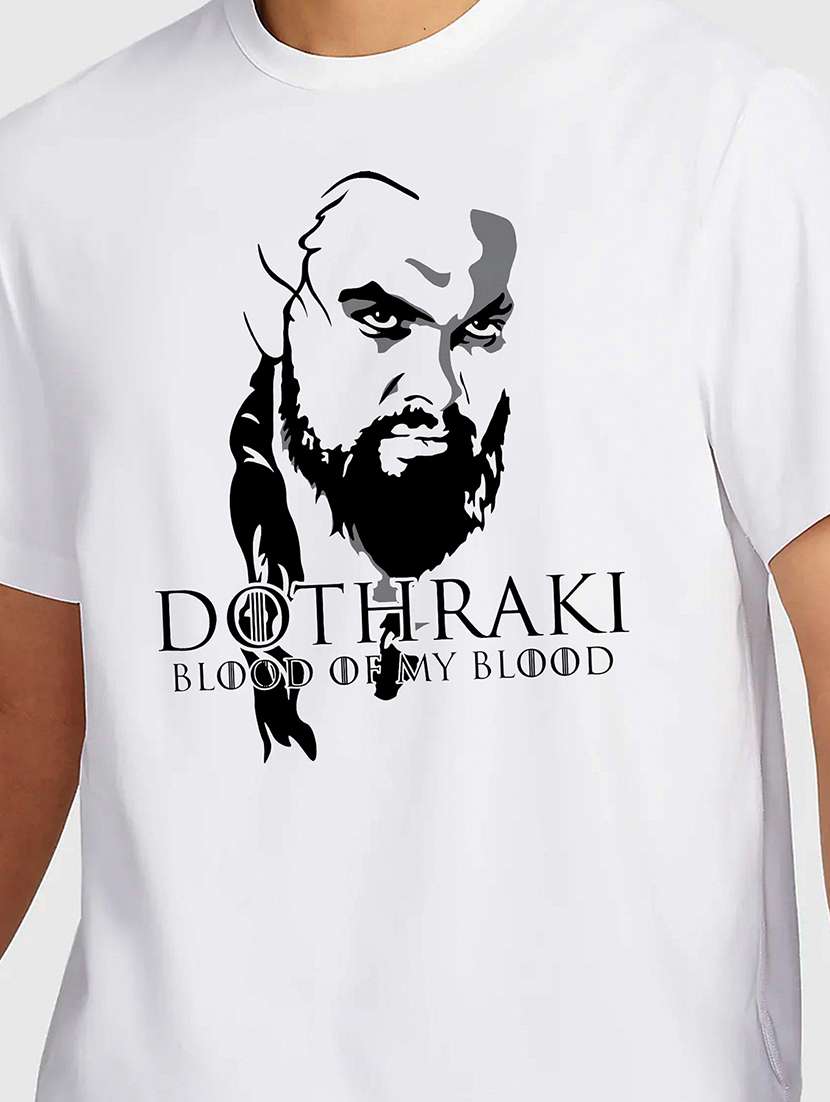 men white round neck regular fit t-shirt - 21841695 -  Standard Image - 2