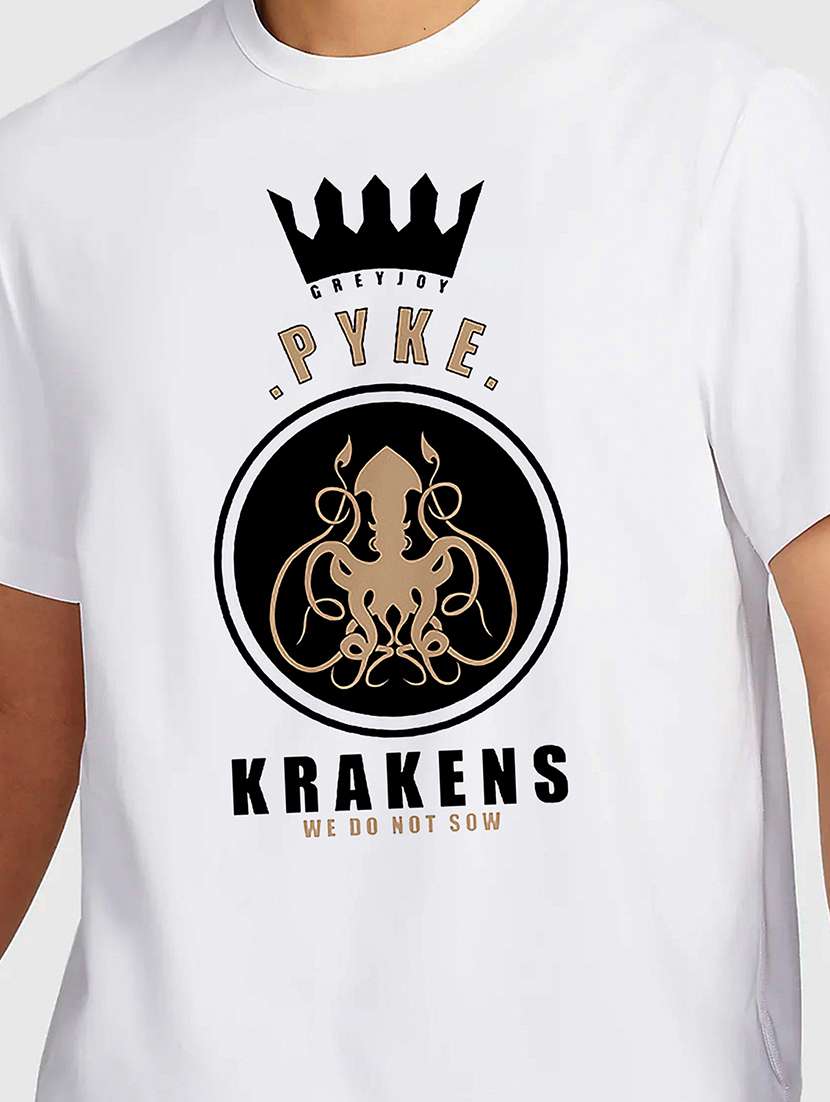 men white round neck regular fit t-shirt - 21841697 -  Standard Image - 2