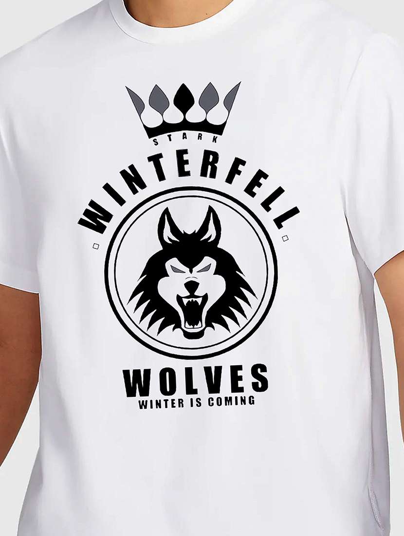 men white round neck regular fit t-shirt - 21841708 -  Standard Image - 2