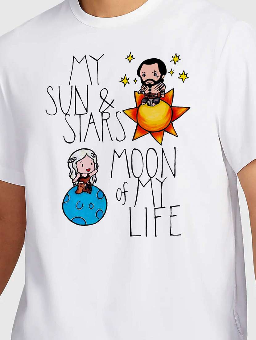 men white round neck regular fit t-shirt - 21841709 -  Standard Image - 2