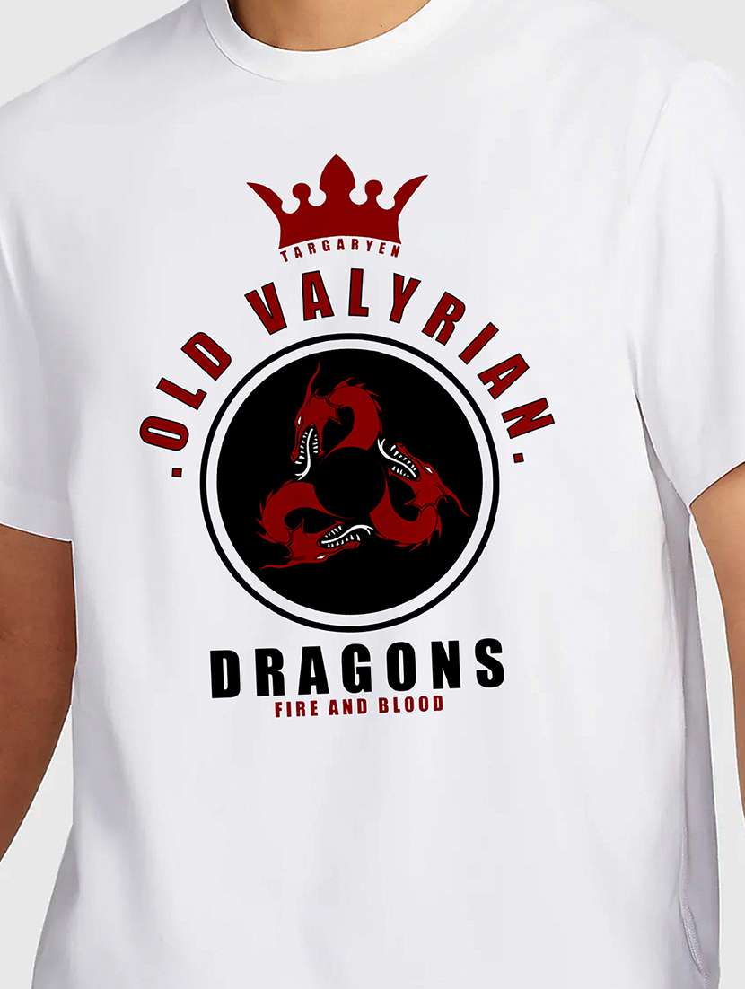 men white round neck regular fit t-shirt - 21841711 -  Standard Image - 2